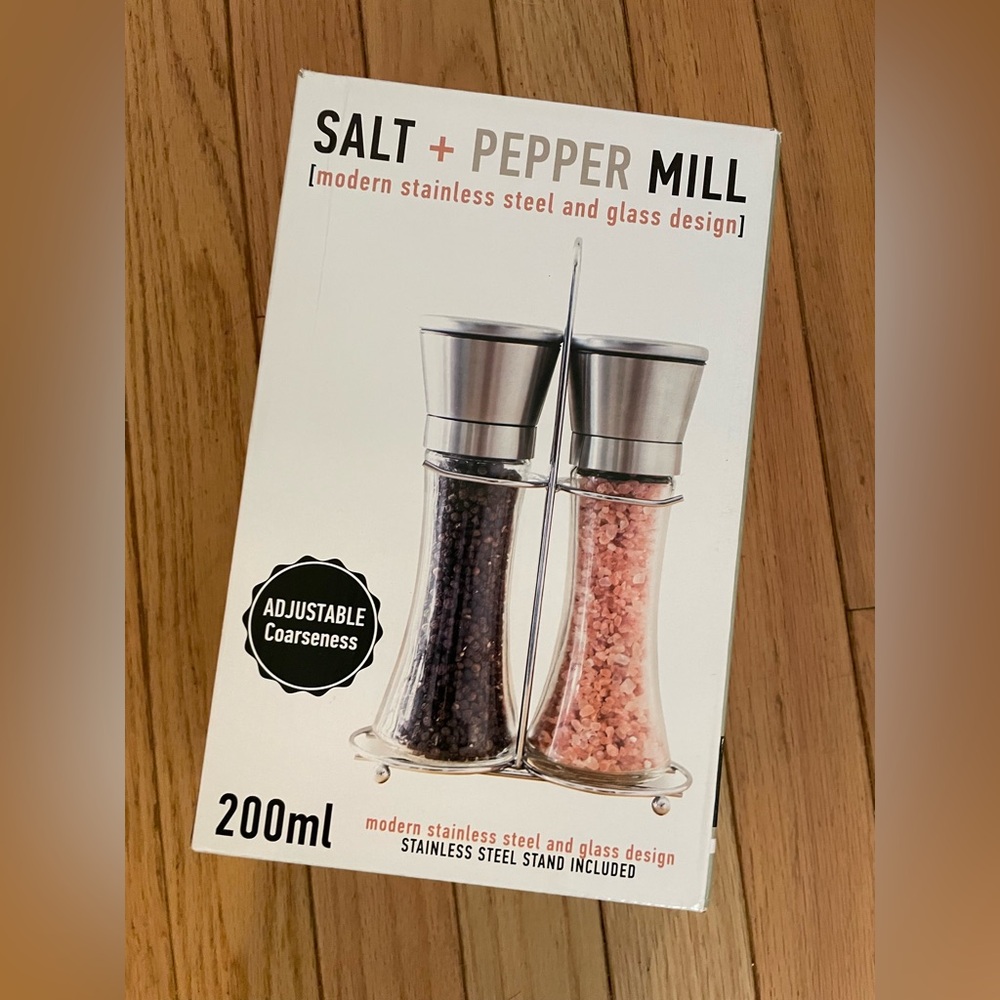 New Salt and Pepper Grinders